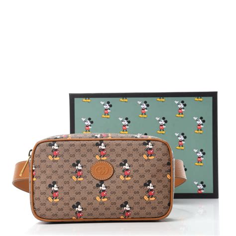 gucci mickey belt|gucci mickey mouse print bag.